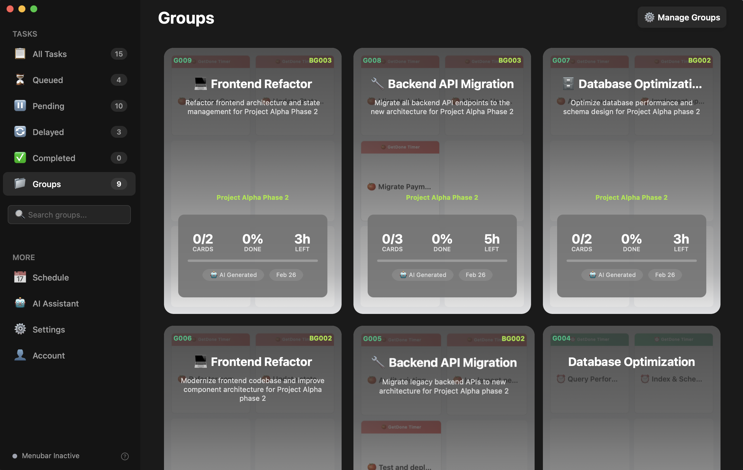 Groups